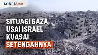 Penampakan 50 Persen Wilayah Gaza Dikuasi Israel, Zona Penyangga Meluas