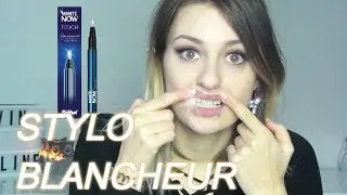 Test/Revue - Stylo blancheur With Now