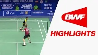 TOTAL BWF Thomas & Uber Cup Finals 2016 | Badminton SF-Thomas Cup-MAL vs DEN-Highlights