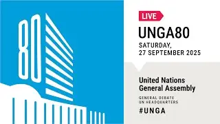 #UNGA 80 General Debate Live - 27 September 2025 (Day 5) - Russia, India, Germany and More