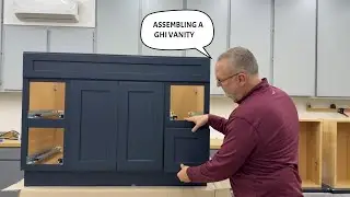 How to assemble a RTA GHI vantiy
