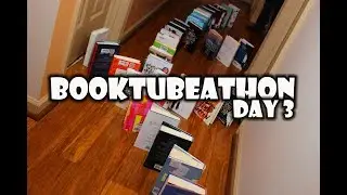 BOOKTUBEATHON DAY 3|VLOG
