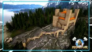 ARK: Fjordur - The Iron Keep | Castle Speed Build
