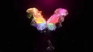 Glowing Butterfly Logo Reveal   Premiere Pro