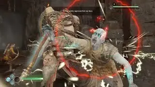 God of War 2018. Enemies Quickly Regain Health! Muspelheim Trials! Gameplay combat PS5 60FPS