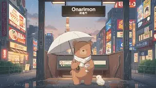 Rainy Evening in Japan 🌧️ Cozy Japanese Street Lofi for Work, Relax & Focus