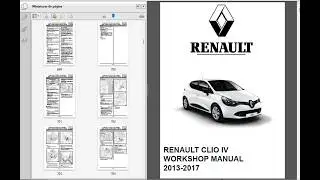 Renault Clio IV (2013-2017) - Service Manual - Repair Manual