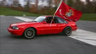 Marine Corps Birthday Burnout tribute