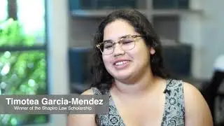 David Shapiro Law Motovate Safe Driving App Scholarship Winner Timotea Garcia-Mendez Spring 2019
