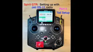 Spirit GTR: Настройка с Jeti Radio. Часть 4. Настройка задней части. HD 1080p