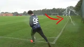 CORNER KICK FOOTBALL CHALLENGE *BLIXTEN SLOG NER*