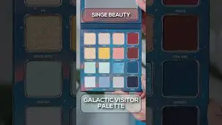 SINGE BEAUTY - Galactic Visitor 👽🪐 Eyeshadow Palette - Look 3