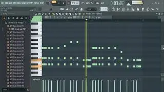 traffic- Dj  tiesto flp   FL Studio 21 main melody and bass