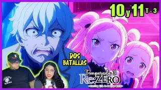 REINHARD vs REGULUS CORNEAS / PRISCILLA vs SIRIUS | RE: ZERO EP 10 Y 11TEMP 3 | RESPONSE