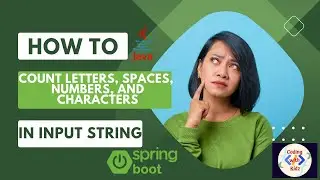 Java Program Tutorial: Count Letters, Spaces, Numbers, and Characters in Input String