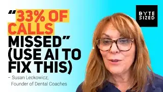 Stop Missing 33% of Your Patient Calls: AI Agent Revolution in Dentistry with Susan Leckowicz