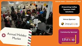 1 Million Cups Detroit Metro - Annual Holiday Market