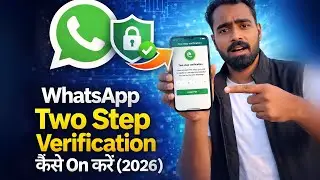 WhatsApp Two Step Verification Kaise On Kare (2026) | WhatsApp Account Security Guide | Tech Frack 