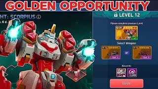 Onslaught - Golden opportunity - Free New Weapons Access - Mech Arena Robot show down