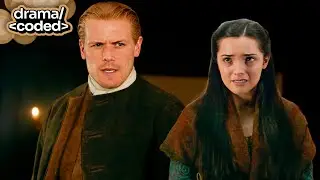outlander (2022) - malva accuses jamie of being her baby daddy