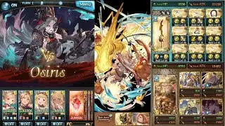 Granblue Fantasy: Osiris HL Raid Full Auto (Kubira 5* Test Run)