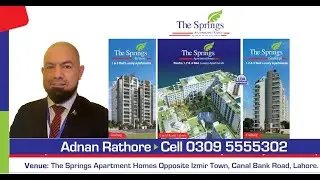 5 10 22 Comprehensive Update @thespringsapartmenthomes  Site Lahore. @addyrathore3315