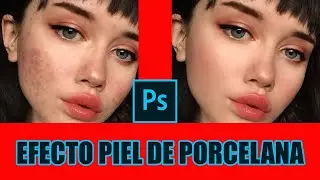 piel de porcelana photoshop - suavizar piel photoshop - como suavizar la piel en photoshop 2022