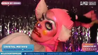 Digital Drag with Crystal Methyd | It Gets Better: A Digital Pride Experience Day 3