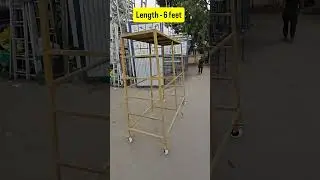 Moveable Wheel Ladder For Sale #scaffolding #construction #painter #painting #trusswork #electrical