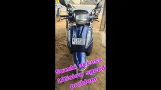 Suzuki access125&avenis &Burgman slow speed problems and starting problems solved in tamil