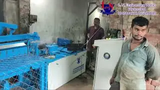 Successful Installation at Balasore, Odisha Semi Automatic Chain Link Machine #ChainLinkMachine