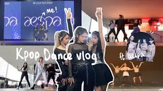 KPOP dance performance behind the scenes vlog! (ft. aespa 에스파 'Black Mamba')