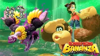 Ostrich Bananza Power! - Donkey Kong Bananza Part 3 Blind Playthrough