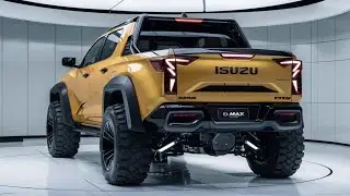 Isuzu D-Max 2025 года выпуска &mdash; что нового? Характеристики, интерьер и многое другое! @AutoCar192