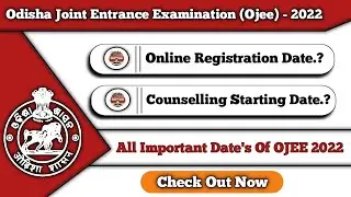 Ojee 2022 || Tentative Date's || Ojee || Check Out Now || Job House