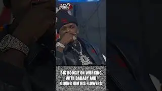 Big Boogie о сотрудничестве с DaBaby и о том, как он его похвалил.