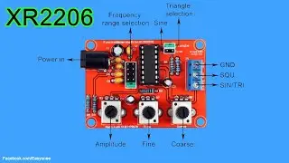 XR2206 Function Signal Generator