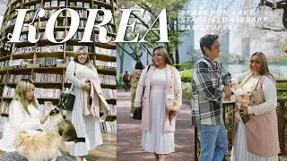 korean drama feels at seokcheon lake + kbbq + cat cafe