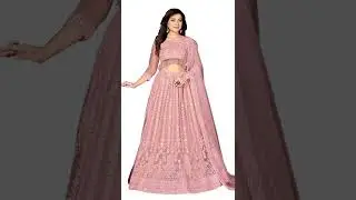 Women's Party Semi Stitched Net Lehenga Choli With Sequence Work#shorts#youtubshorts