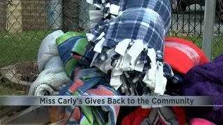 Miss Carly's Community Center gives back