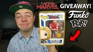 Captain Marvel Funko Pop Set Giveaway! (14,000 Subscribers)