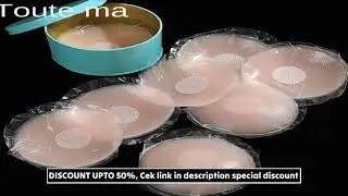 Reusable Women Breast Petals Lift Nipple Cover Invisible Petal Adhesive Strapless Backless Stick on