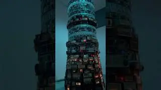 Cildo Meireles - display at Tate Modern - comprising hundreds of radios | London UK