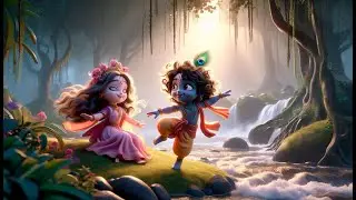 Shree Krishna Govind Hare Murari | Krishna Bhajan for Kids | Easy Chant | Bal Krishna Song