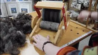 Fiber Prep: How To Use a Drum Carder