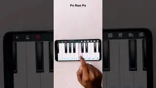 Po Nee Po | 3 | Anirudh BGM | Piano Tune Tutorial | #shortsfeed #shorts #shortvideo