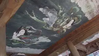 普段入れない瑞泉寺山門の内部映像と2階から見える景色や本堂そして太子堂