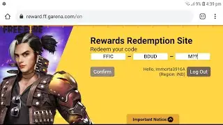 Free Fire Tri Series Final Redeem Code | Free Fire New Redeem Code| Free Fire Jersey Redeem Code