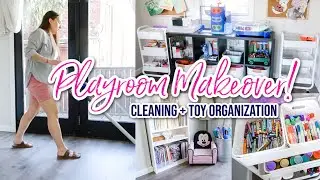 PLAYROOM TOUR 2021 | NESTING MODE | PLAYROOM TOY ORGANIZATION | CLEAN AND ORGANIZE WITH ME 2021