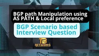 CCNP OCT 22nd | BGP realt-time project | BGP path manipulation using LP and AS path